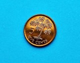 5 Cents 1995 Seychelles-AUNC-luciu de batere, Europa