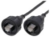 Cablu Patch Cord Ethernet BULGIN 5m IP68 Buccaneer, 8 Pini, Poliamida, Aurit