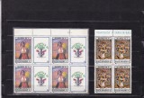 ROMANIA 1991 LP 1260 LP 1260 a BALCANFILA XIII BLOCURI DE 4 TIMBRE MNH