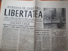 ziarul libertatea 29 decembrie 1989-revolutia romana-articole si fotografii