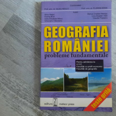 Geografia Romaniei.Probleme fundamentale.Tedte grila de Silviu Negut,F.Bran,etc