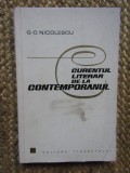G. C. Nicolescu - Curentul literar de la contemporanul