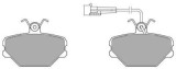 Placute frana Fso Polonez I, Polonez Ii, Polonez Iii, Polonez 3 Limuzina SRLine parte montare : Punte fata