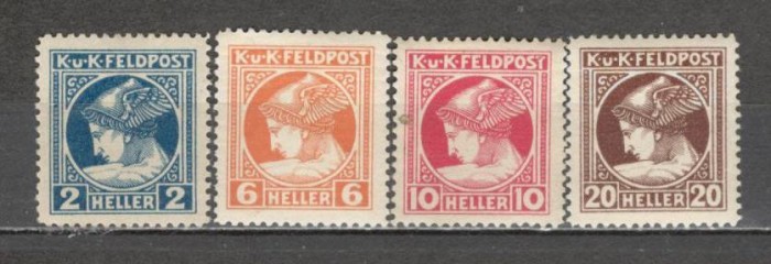 Austria.1916 Posta Austro-Ungara:Capul lui Mercur MA.1025