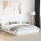 vidaXL Cadru de pat, alb, 120x200 cm, lemn prelucrat 3209863