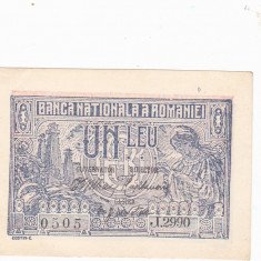Bancnote Romania - 1 leu 1915