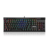 Tastatura gaming mecanica Redragon Vata neagra iluminare RGB