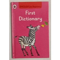 FIRST DICTIONARY , ENGLISH FOR BEGINNERS , words by VALERIE MENDES , pictures by JOHN LOBBAN , 1994