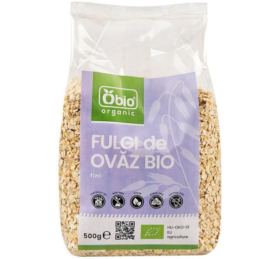 Fulgi de Ovaz Fini Bio Obio 500gr foto