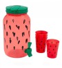 Dispenser limonada, 3.8L, cu 4 pahare