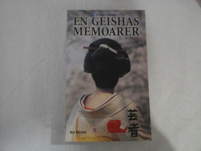 EN GEISHAS MEMOARER - ARTHUR GOLDEN (in suedeza) foto