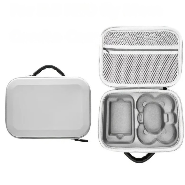 Geantă de transport rigidă pentru DJI NEO Fly More Combo &ndash; husă compactă cu compartimente, Alb