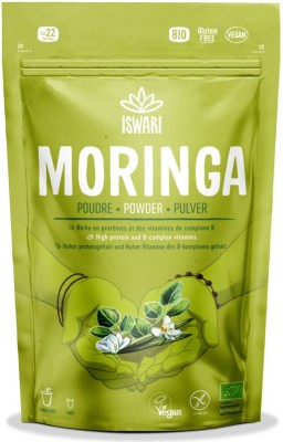 Moringa BIO sub forma de pulbere Iswari foto