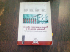 LUCRARI PRACTICE DE CHIMIE SI BIOCHIMIE MEDICALA - ANDREI ANGHEL foto