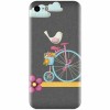 Husa silicon pentru Apple Iphone 5c, Bird