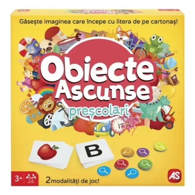 JOC OBIECTE ASCUNSE PRESCOLARI