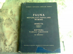 FAUNA REPUBLICII POPULARE ROMANE , INSECTA , VOL.XI, FASCICULA 3 - GH. DINULESCU foto