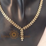 Cumpara ieftin Colier placat cu aur 18K Brazilia cu stanta , Ramura de Aur 40+5cm