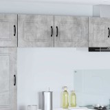 vidaXL Dulap de bucătărie cu raft 2 pcs Gri din beton 50 x 31 x 40 cm 884541