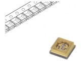 LED UV-A UV-C 120&deg; 100mA 270-280nm 390-400nm 3535
