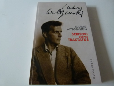 Scrisori despre Tractatus - L.Wittgenstein foto