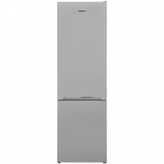 Combina frigorifica Heinner HC-V288SE++, 288 l, Less frost, Clasa E, Control mecanic, Iluminare LED, H 170 cm, Argintiu
