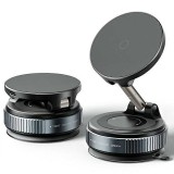 Suport magnetic cu ventuză vacuum pentru telefon &ndash; fixare ultra puternică pe orice suprafață