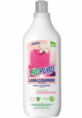 Detergent hipoalergen pentru lana, matase si casmir bio 1L Biopuro foto