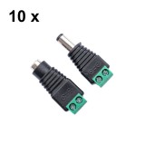 Set 10 mufe alimentare PNI M02 tata/mama pentru sisteme de supraveghere