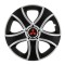 Set 4 capace roti Bis Gri-Negru R16 pentru gama auto Mitsubishi