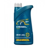 Ulei Motor Mannol Diesel 15W40 - 1 Litru (Mineral, Protectie Extinsa Diesel)