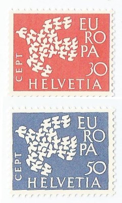 |Elvetia, Europa CEPT, 1961, MNH foto