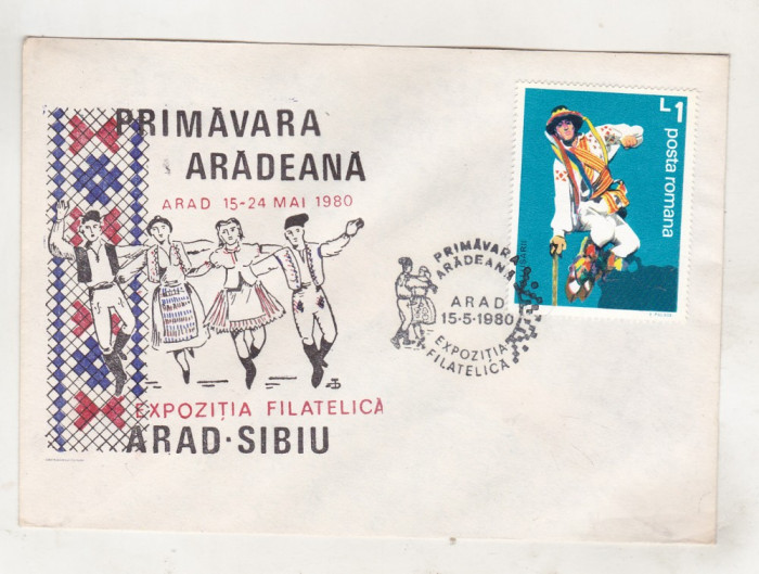 bnk fil Plic ocazional Expofil Primavara aradeanca Arad 1980