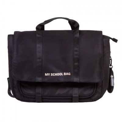 Ghiozdan Childhome My School Bag Negru foto
