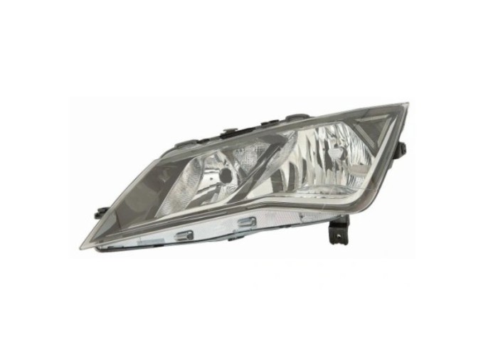 Far Seat Leon (5f), 01.2017-12.2020, montare fata, stanga, cu lumini de zi tip LED; H7+H7+LED+PY21W; electric; fara modul LED; cu motor; halogen, DEP