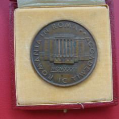 Medalia Accademia di Romania in Roma - MCMXXXII (1932) - Litteris et artibus
