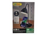 Cumpara ieftin Lampa de birou 5 in 1 cu incarcator wireless