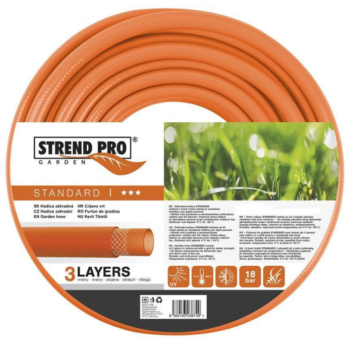 Furtun Strend Pro Standard 1/2 , L-50 m, furtun de grădină