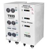 Stabilizator TED Electric, retea maxim 300KVA-SVC cu servomotor trifazat-trifazat TED007469
