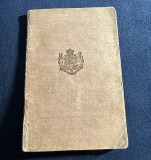 Pasaport regalist din vremea regelui Ferdinand. 1929 Romania