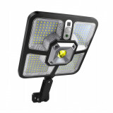 Cumpara ieftin Lampa solara de perete cu senzor de miscare, panou extern, 220 LED COB, 4 moduri, IP65, 23x36.5x4.5 cm, Izoxis