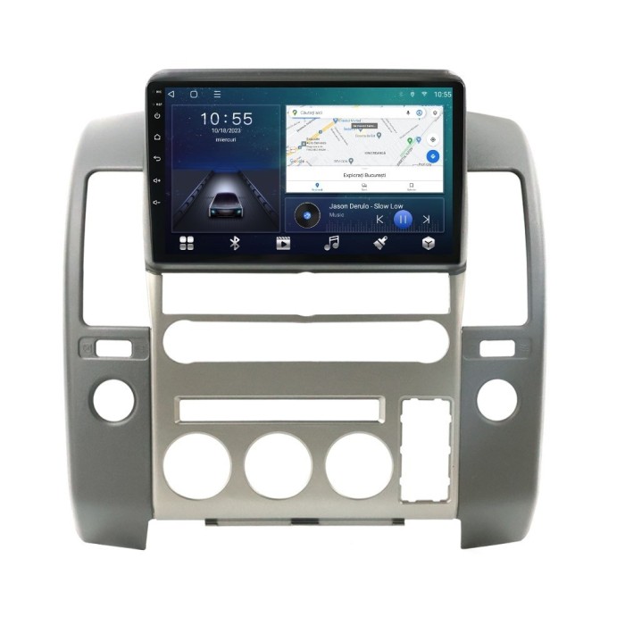 Navigatie dedicata cu Android Nissan Navara D40 2004 - 2014 cu navigatie