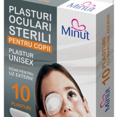 Plasturi oculari sterili Minut pentru copii-10buc