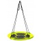 Leagan tip cuib Sersimo G-Line, 100cm, inaltime reglabila, 150 kg, Galben Negru Household NewTrend