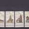 BISERICI DIN TARA HATEGULUI,SERIE COMPLETA,2012,Lp.1959, MNH ** ROMANIA