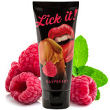 Lubrifiant Lick-it cu aroma zmeura , 50ml