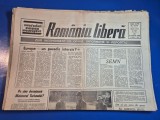 ziarul romania libera 29 martie 1990
