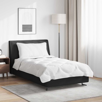 vidaXL Set de Pături cu pernă 2 pcs Alb Microfibră 3376867 foto