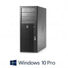 Workstation Refurbished HP Z210 MT, Xeon Quad Core E3-1240, Windows 10 Pro foto