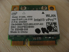 Placa wireless laptop Dell Precision M6500, Intel WiFi Link 5100, 0H006K foto